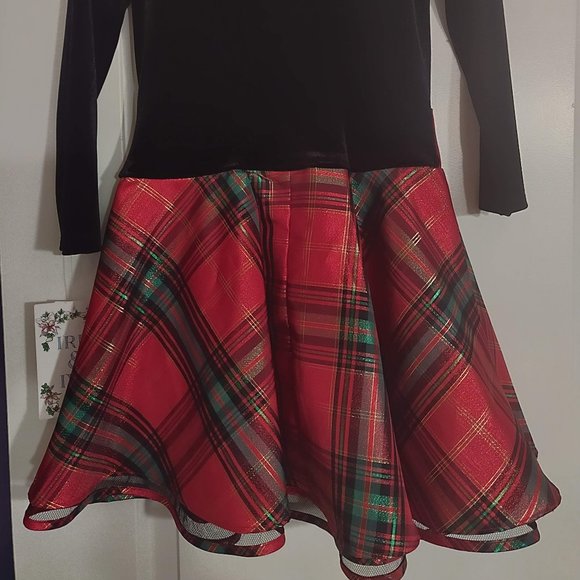 Girl's Christmas Dress - Picture 3 of 3